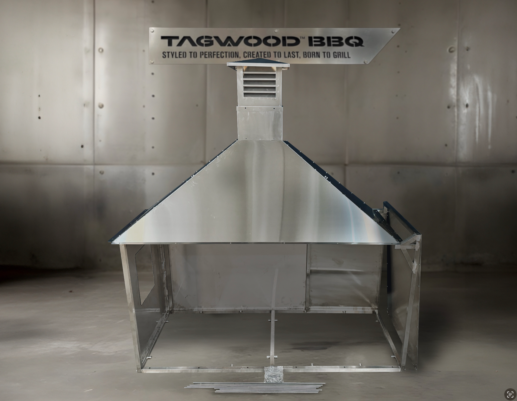 Tagwood BBQ Attachment Built-in Smoke Hood -- ASH08- PRE-ORDER - TAGWOOD BBQ