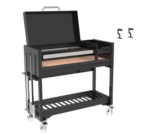 Tagwood BBQ Argentine Wood Fire & Charcoal Gaucho Grill | BBQ18SI-- PRE-ORDER - TAGWOOD BBQ