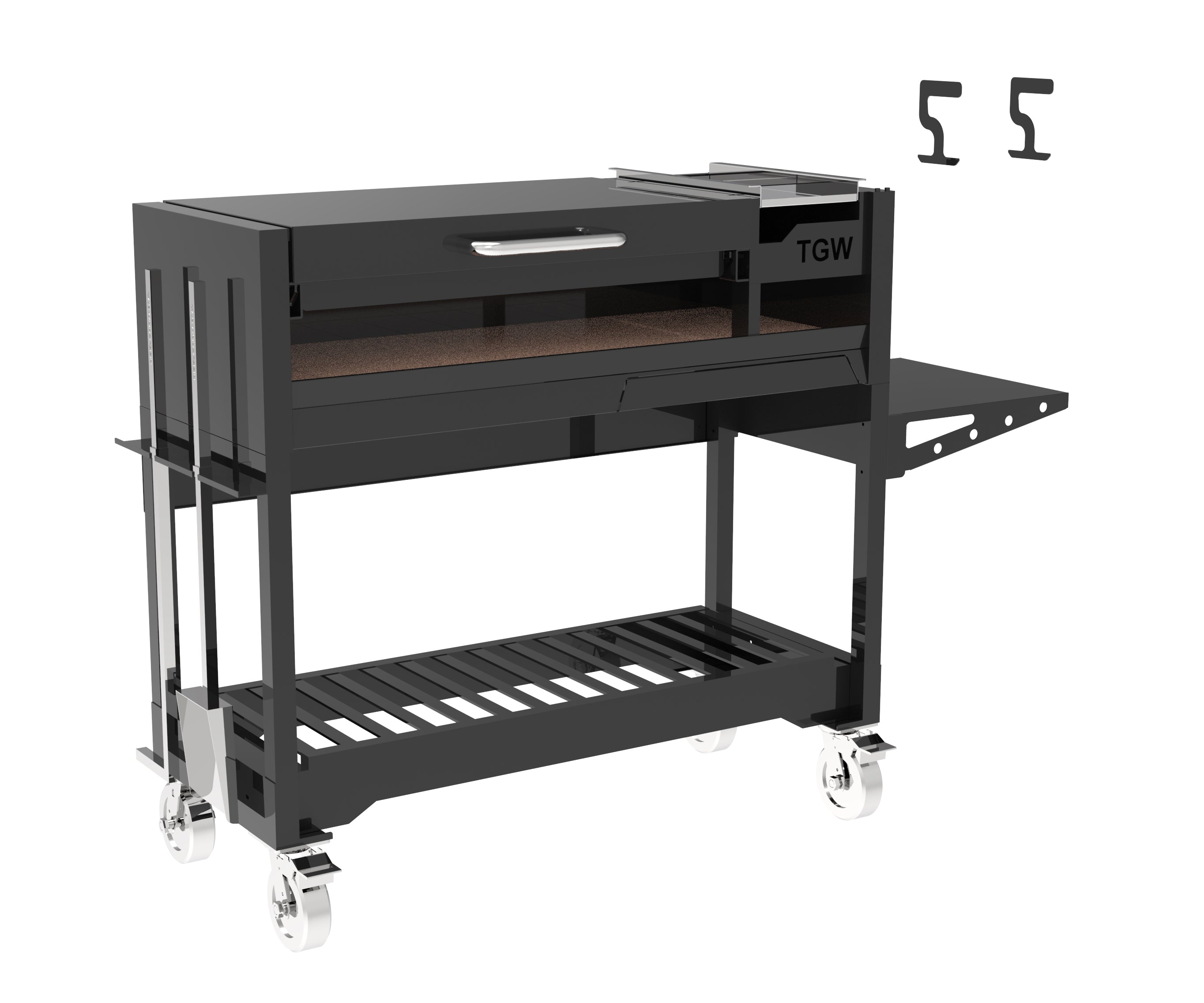 Tagwood BBQ Argentine  Wood Fire & Charcoal Gaucho Grill | BBQ18SI-- PRE-ORDER - TAGWOOD BBQ