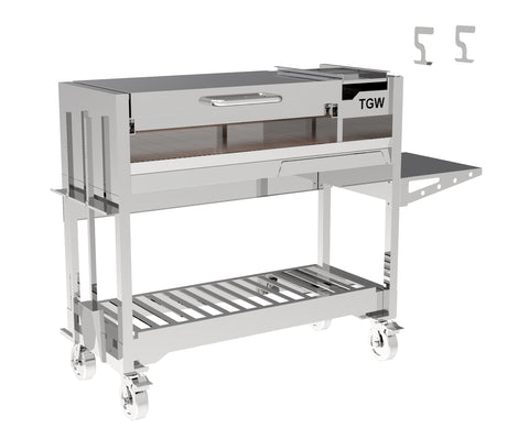 Tagwood BBQ Argentine Wood Fire & Charcoal Gaucho Grill | BBQ18SS-- PRE-ORDER - TAGWOOD BBQ