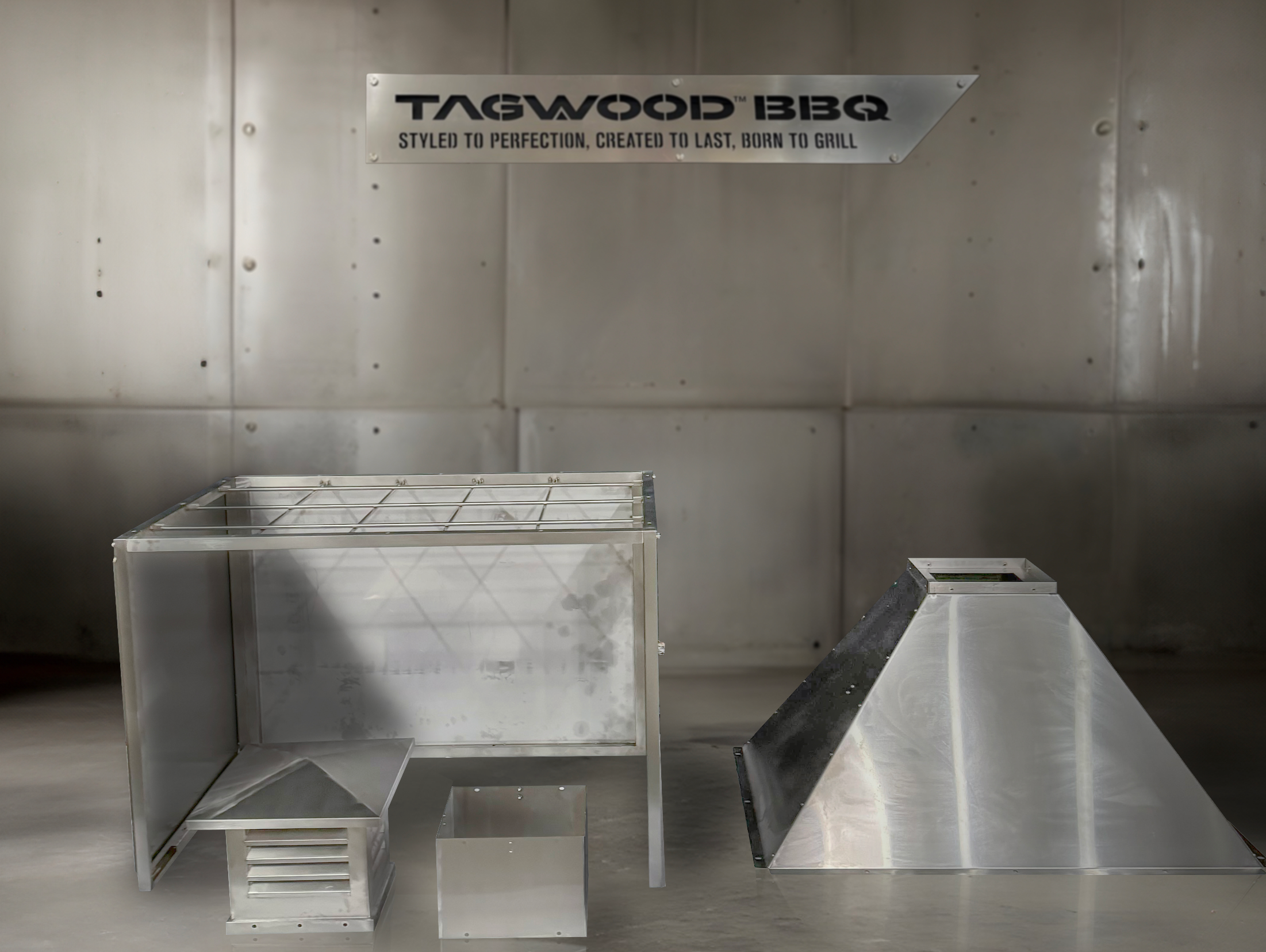 Tagwood BBQ Attachment Built-in Smoke Hood -- ASH05- PRE-ORDER - TAGWOOD BBQ