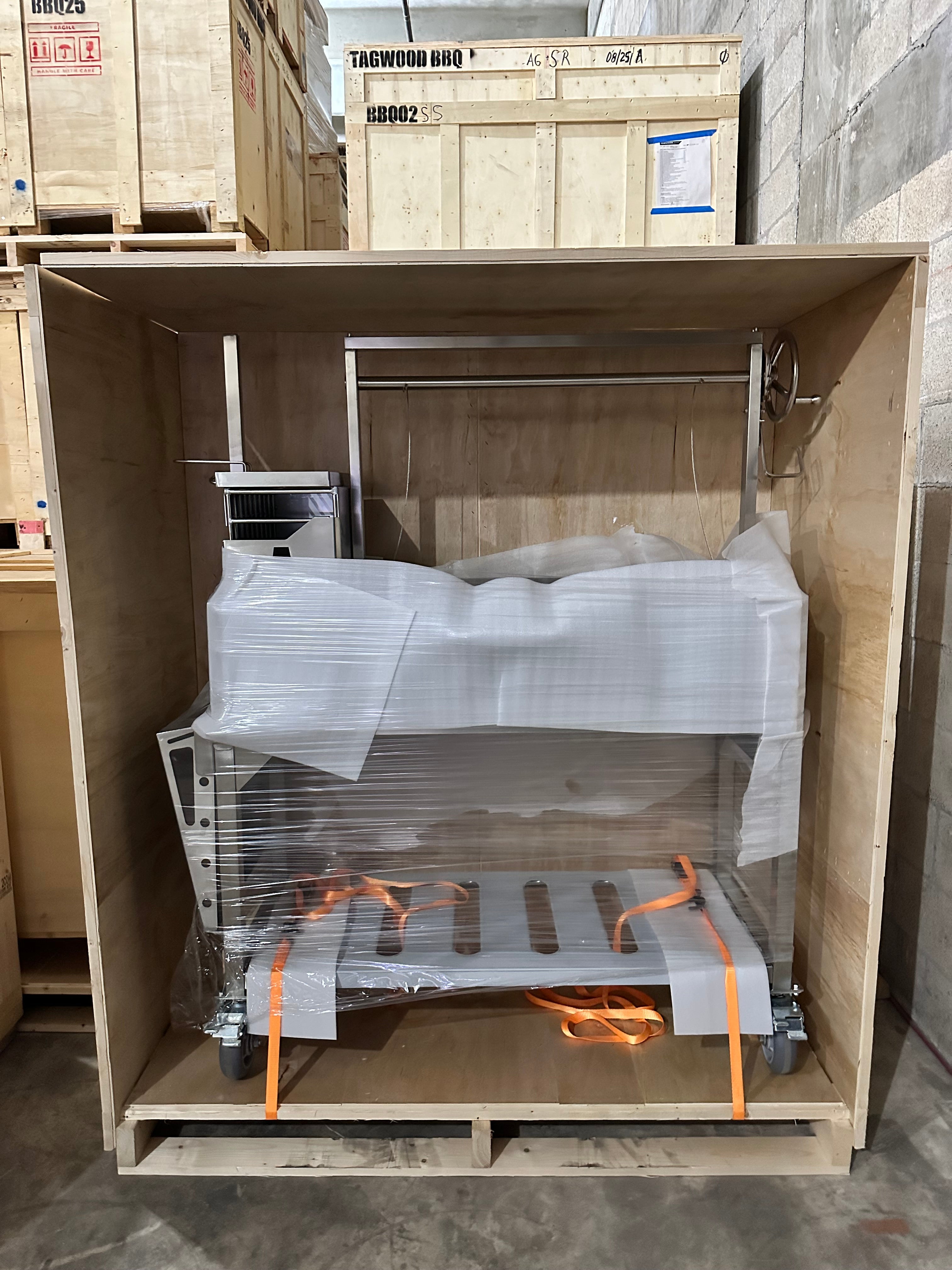 Tagwood BBQ XL Argentine Santa Maria Wood Fire & Charcoal Gaucho Grill | BBQ23SS -OPEN FIRE COOKING- - TAGWOOD BBQ STORES
