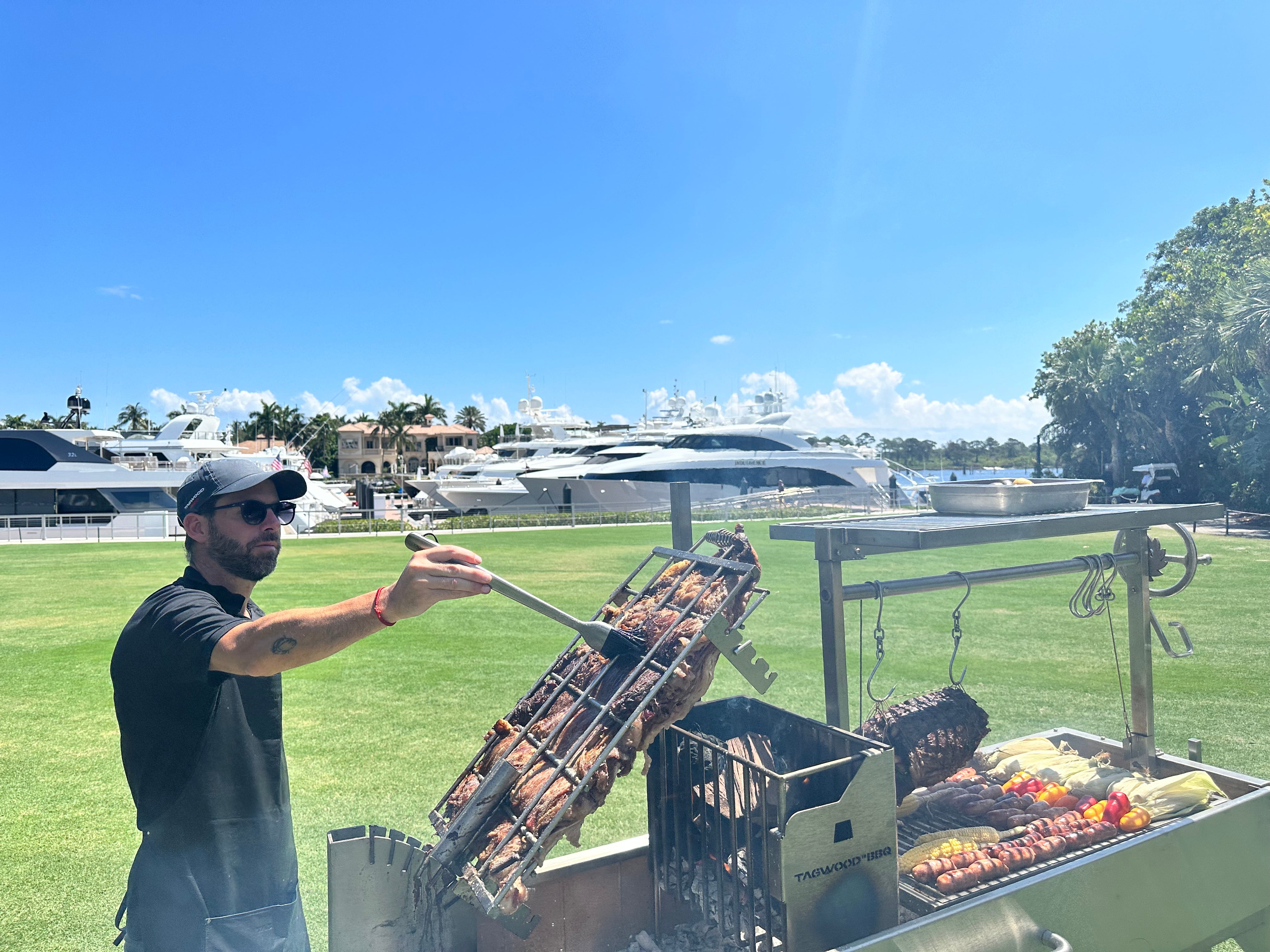 Tagwood BBQ Argentine Santa Maria Wood Fire & Charcoal Gaucho Grill | BBQ06SS -- - TAGWOOD BBQ