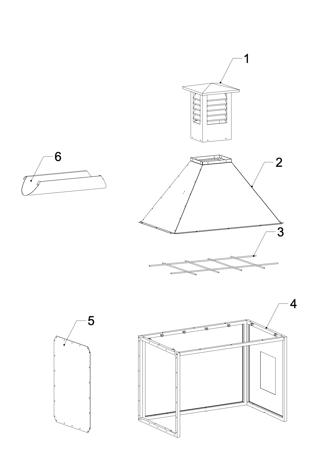 Tagwood BBQ Attachment Built-in Smoke Hood -- ASH05- PRE-ORDER - TAGWOOD BBQ
