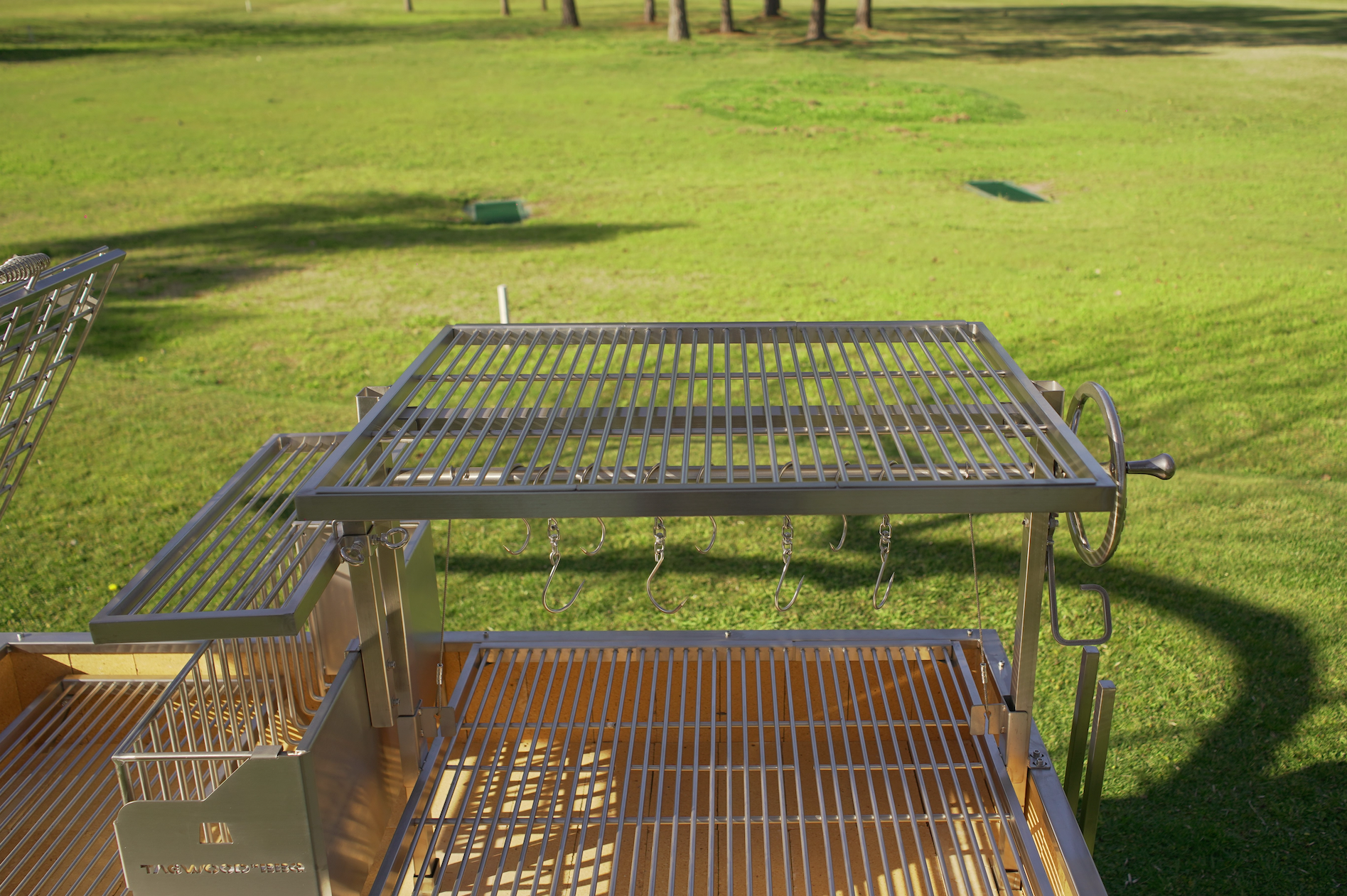 Tagwood BBQ Argentine Santa Maria Wood Fire & Charcoal Gaucho Grill | BBQ26SS -- - TAGWOOD BBQ