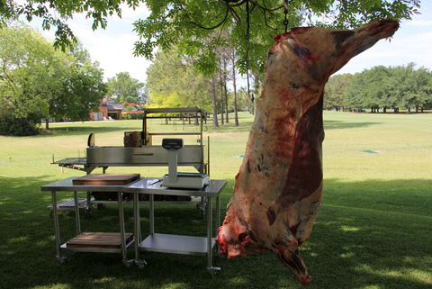 Tagwood BBQ Argentine Santa Maria Wood Fire & Charcoal Gaucho Grill | BBQ26SS -- - TAGWOOD BBQ