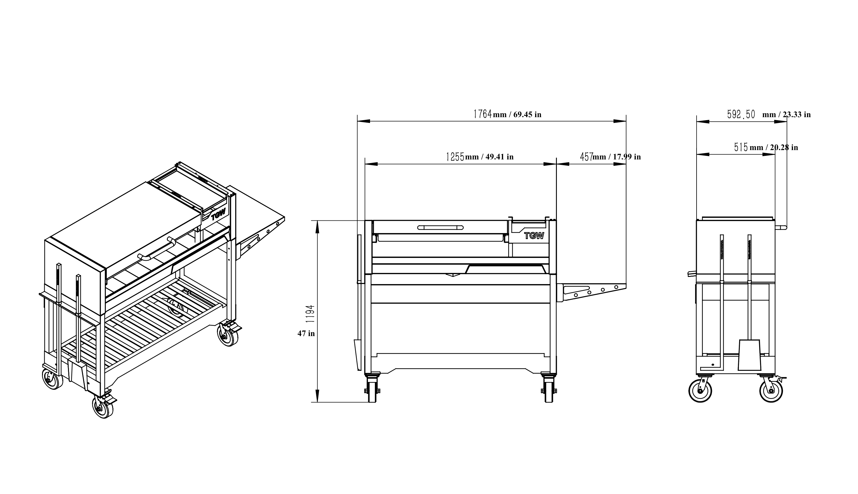 Tagwood BBQ Argentine  Wood Fire & Charcoal Gaucho Grill | BBQ18SS-- PRE-ORDER - TAGWOOD BBQ