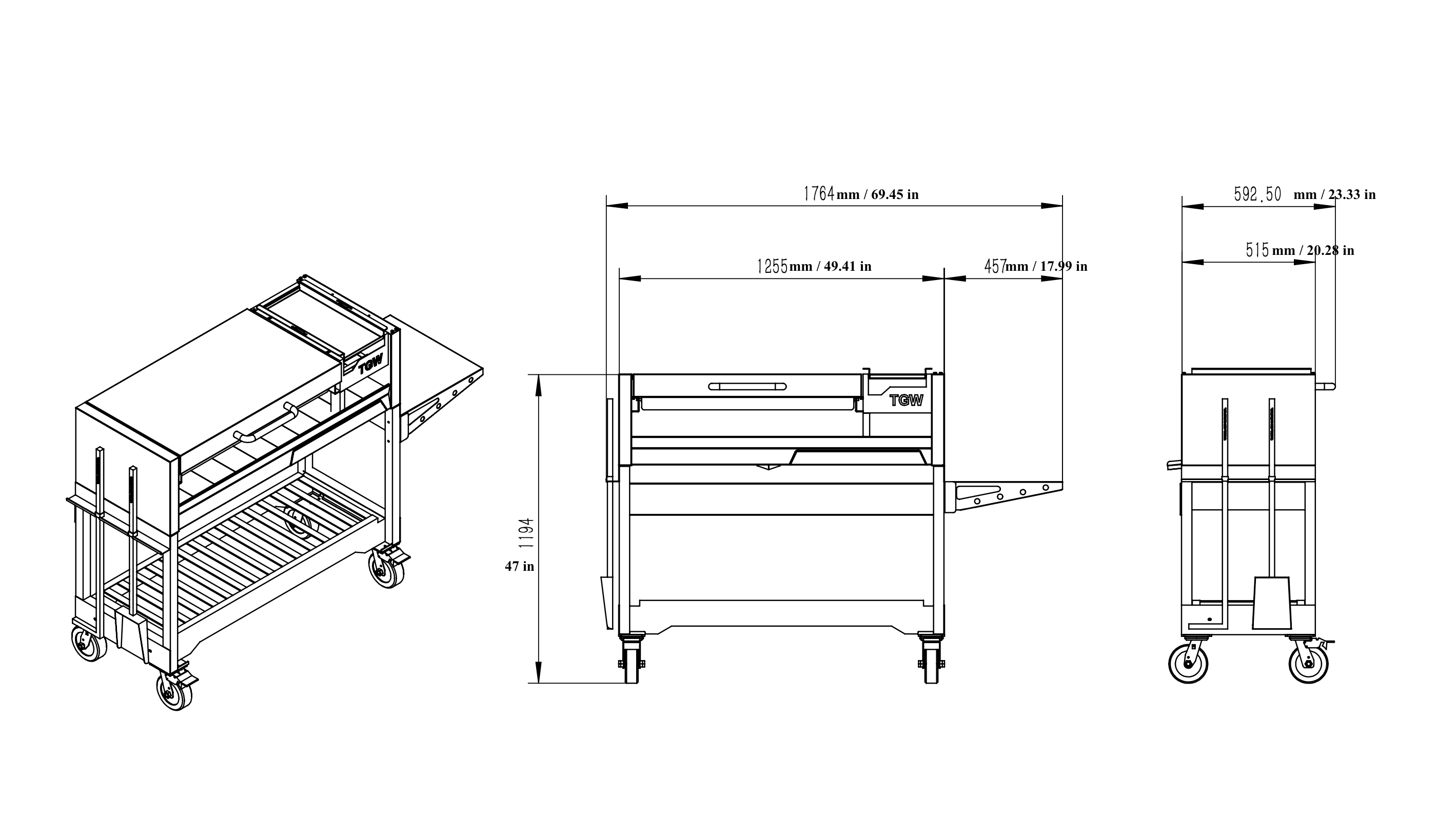 Tagwood BBQ Argentine Wood Fire & Charcoal Gaucho Grill | BBQ18SS-- PRE-ORDER - TAGWOOD BBQ