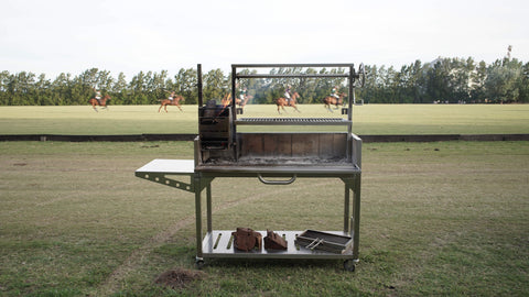 Tagwood BBQ Argentine Santa Maria Wood Fire & Charcoal Gaucho Grill | BBQ03SS- - TAGWOOD BBQ