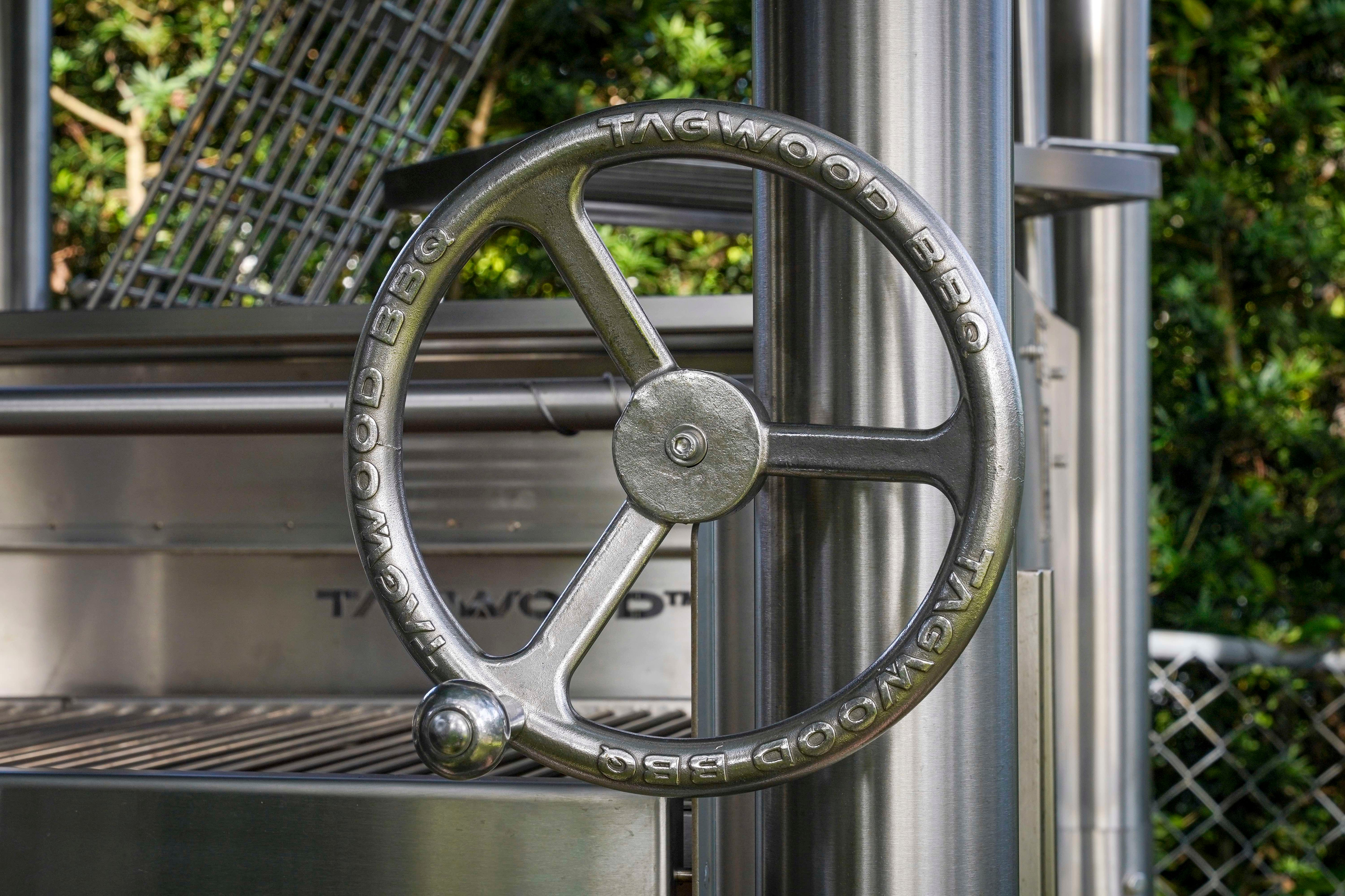 Tagwood BBQ Argentine Santa Maria Wood Fire & Charcoal Gaucho Grill all Stainless Steel | BBQ12SS - TAGWOOD BBQ