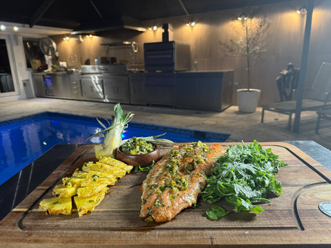 Tagwood BBQ Argentine Santa Maria Wood Fire & Charcoal Gaucho Grill | BBQ28SS - TAGWOOD BBQ