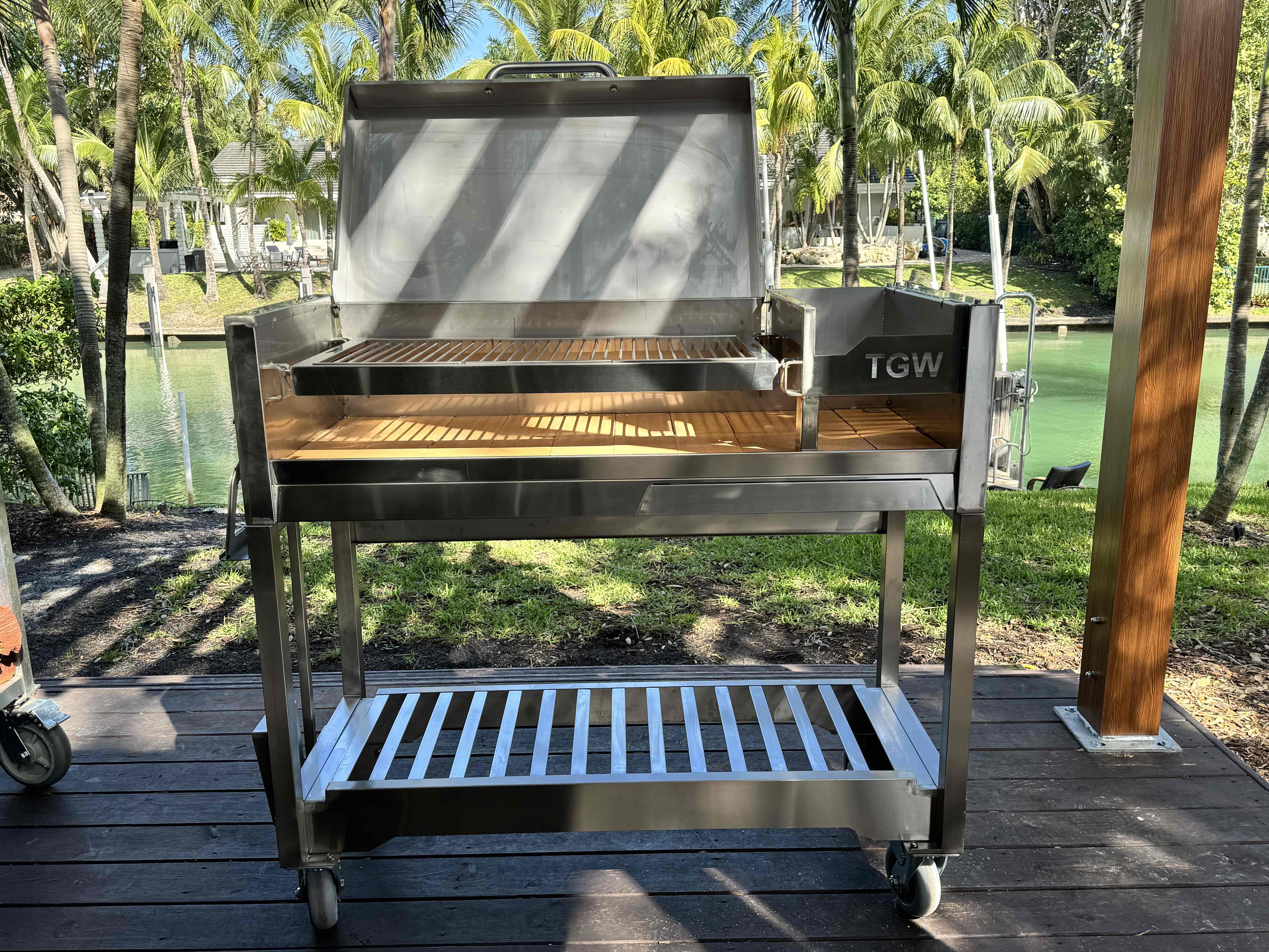 Tagwood BBQ Argentine Wood Fire & Charcoal Gaucho Grill | BBQ18SS-- PRE-ORDER - TAGWOOD BBQ