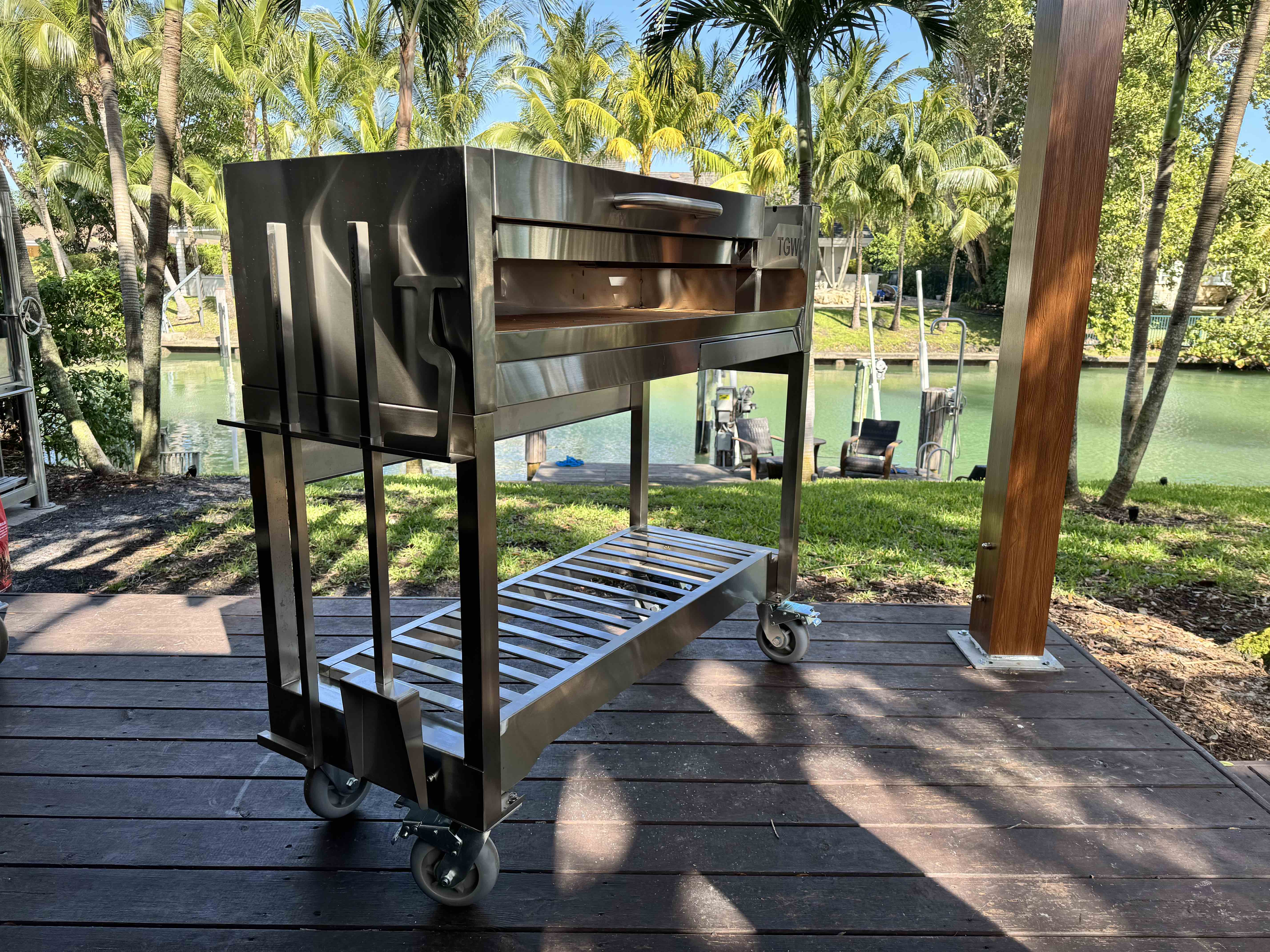 Tagwood BBQ Argentine  Wood Fire & Charcoal Gaucho Grill | BBQ18SS-- PRE-ORDER - TAGWOOD BBQ