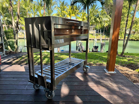 Tagwood BBQ Argentine Wood Fire & Charcoal Gaucho Grill | BBQ18SS-- PRE-ORDER - TAGWOOD BBQ