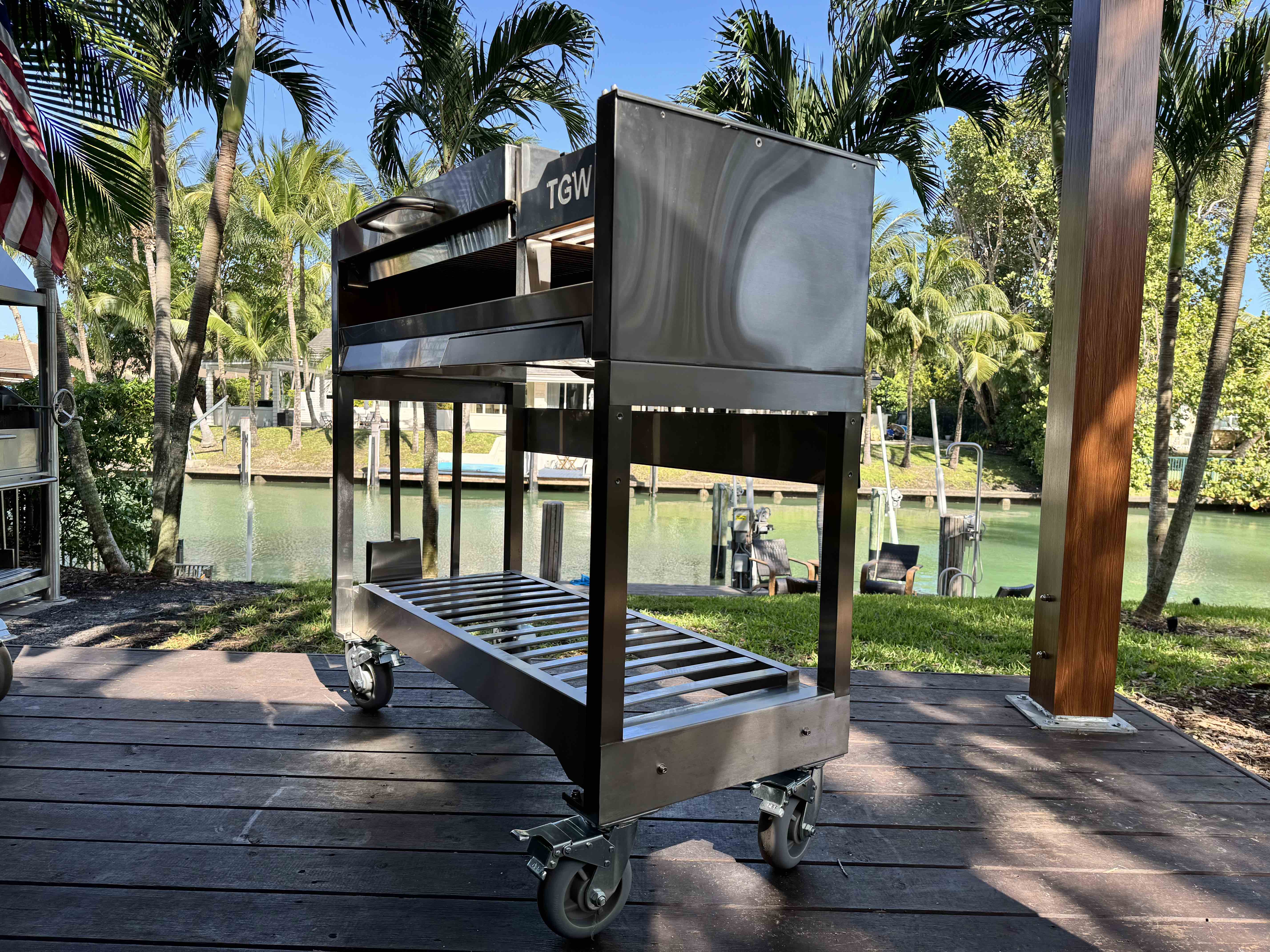 Tagwood BBQ Argentine  Wood Fire & Charcoal Gaucho Grill | BBQ18SS-- PRE-ORDER - TAGWOOD BBQ