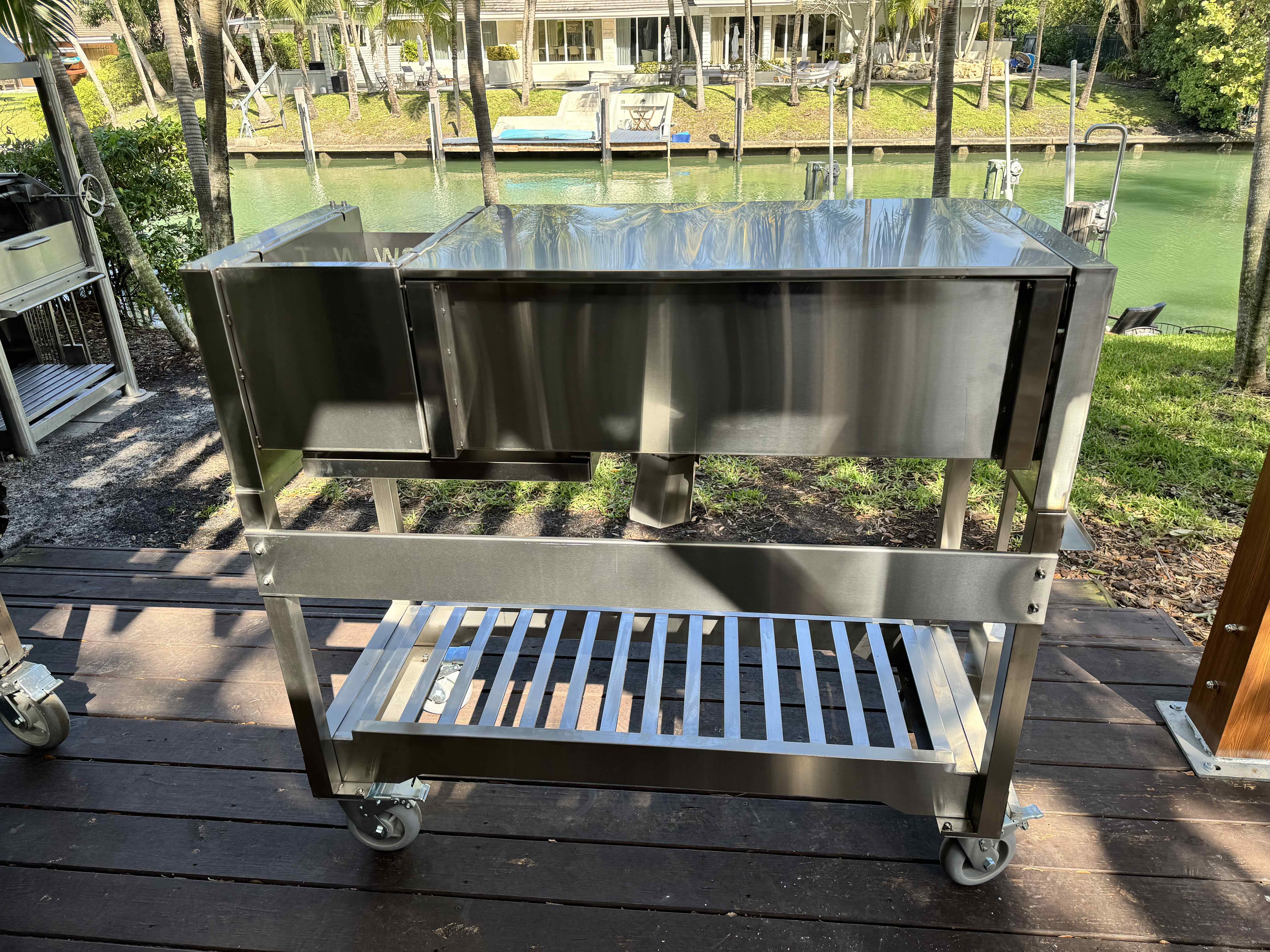 Tagwood BBQ Argentine Wood Fire & Charcoal Gaucho Grill | BBQ18SS-- PRE-ORDER - TAGWOOD BBQ