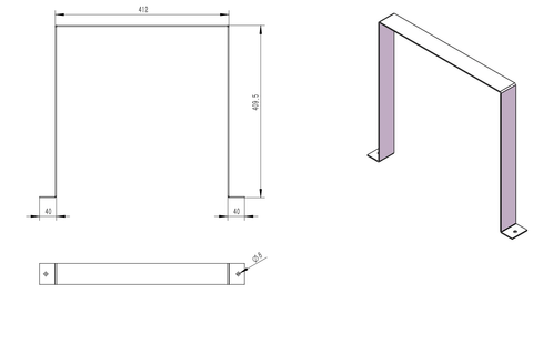 Tagwood BBQ Wall Fastener for Smoke Hood -- - TAGWOOD BBQ STORES