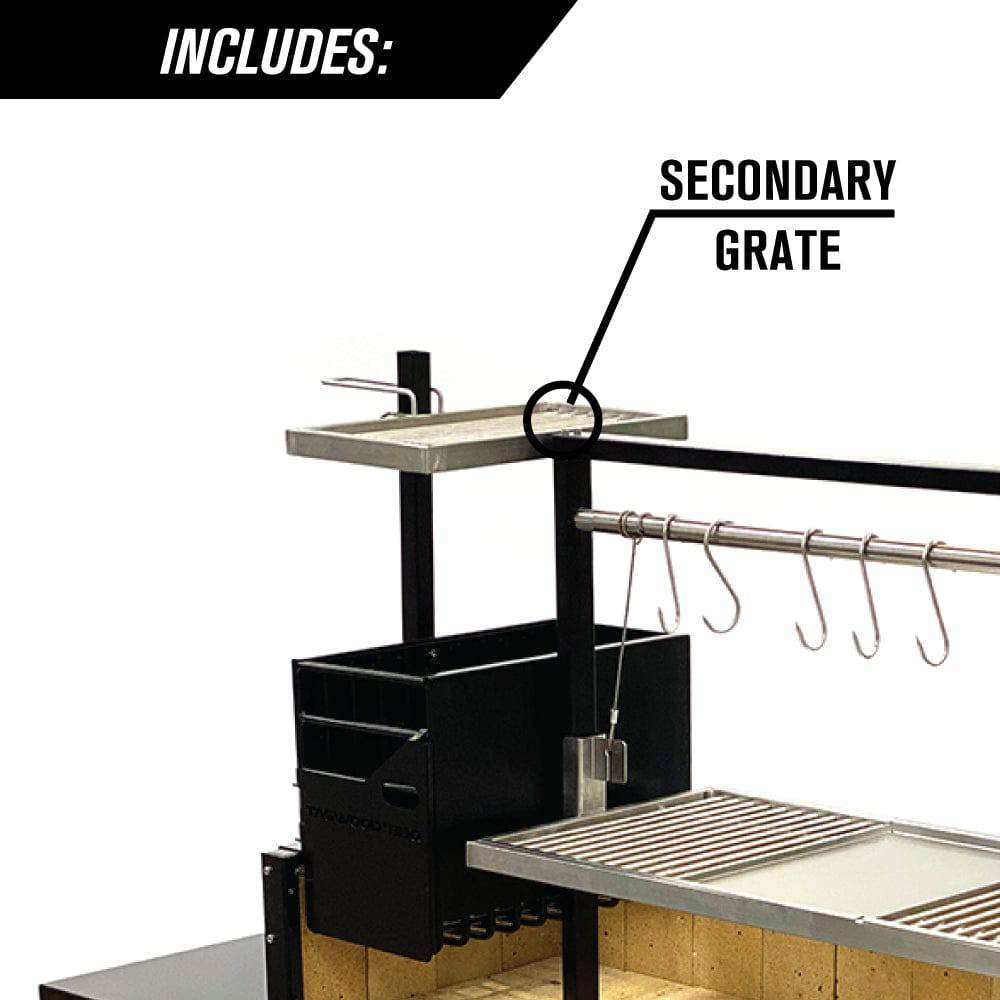 Tagwood BBQ Argentine Santa Maria Wood Fire & Charcoal Gaucho Grill | BBQ03SI-- - TAGWOOD BBQ STORES