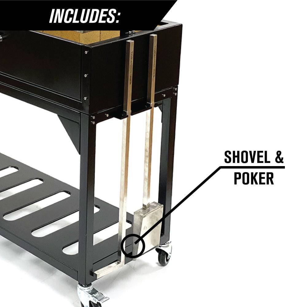 Tagwood BBQ Argentine Santa Maria Wood Fire & Charcoal Gaucho Grill | BBQ03SI-- - TAGWOOD BBQ STORES