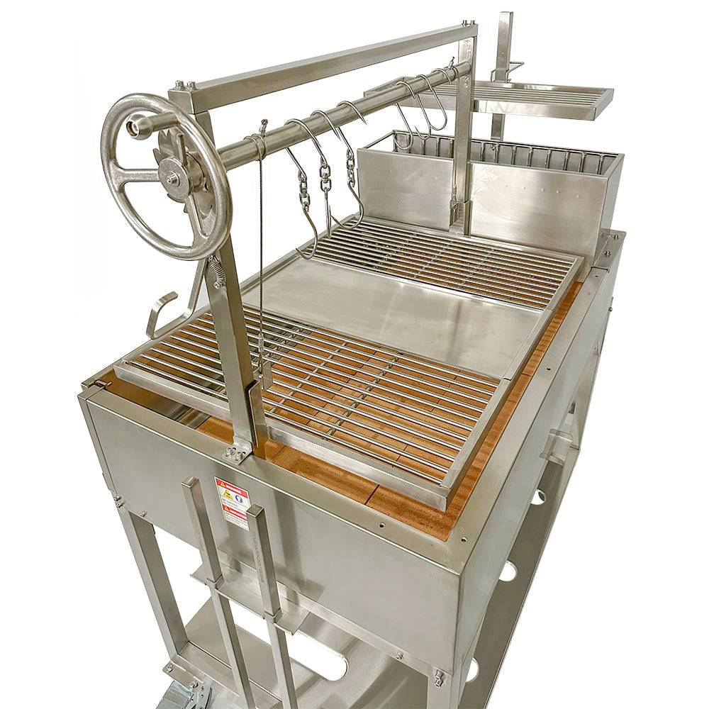 Tagwood BBQ XL Argentine Santa Maria Wood Fire & Charcoal Gaucho Grill | BBQ23SS -OPEN FIRE COOKING- - TAGWOOD BBQ STORES