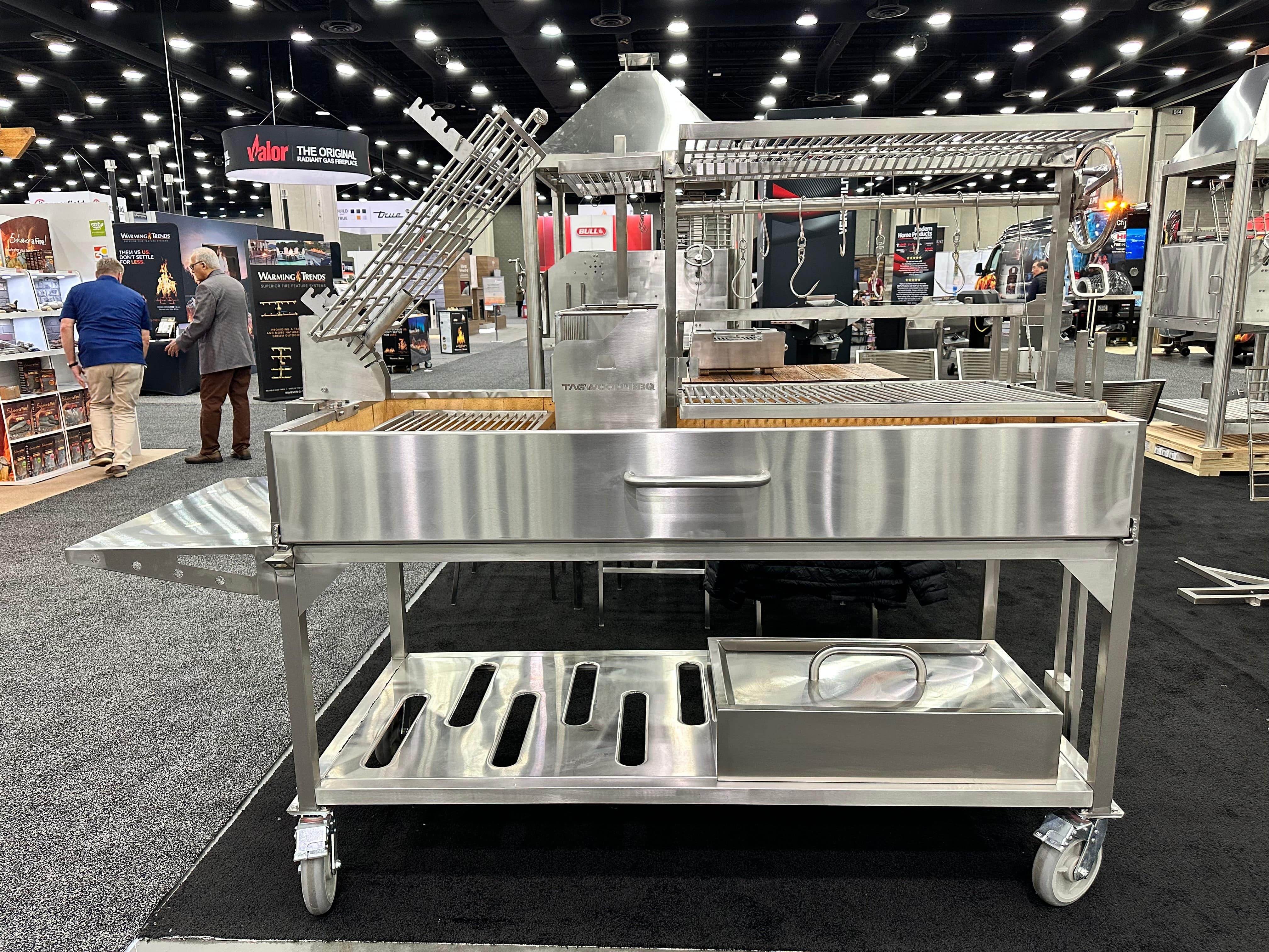 Tagwood BBQ Argentine Santa Maria Wood Fire & Charcoal Gaucho Grill | BBQ26SS -- Pre-order - TAGWOOD BBQ STORES