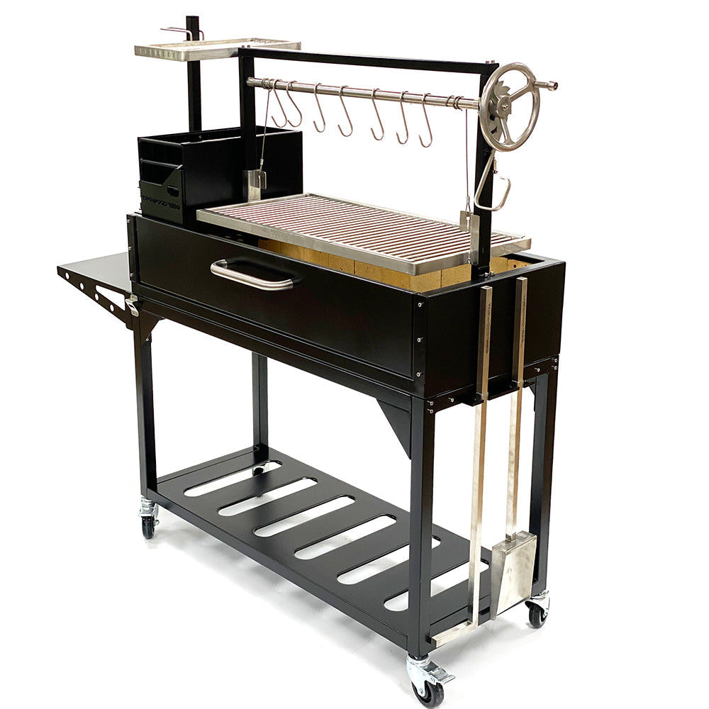 Tagwood BBQ Argentine Santa Maria Wood Fire & Charcoal Gaucho Grill | BBQ03SI-- - TAGWOOD BBQ STORES