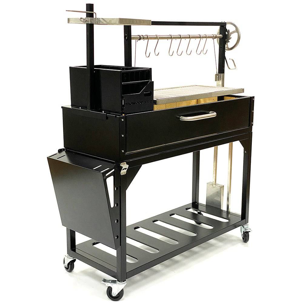 Tagwood BBQ Argentine Santa Maria Wood Fire & Charcoal Gaucho Grill | BBQ03SI-- - TAGWOOD BBQ STORES