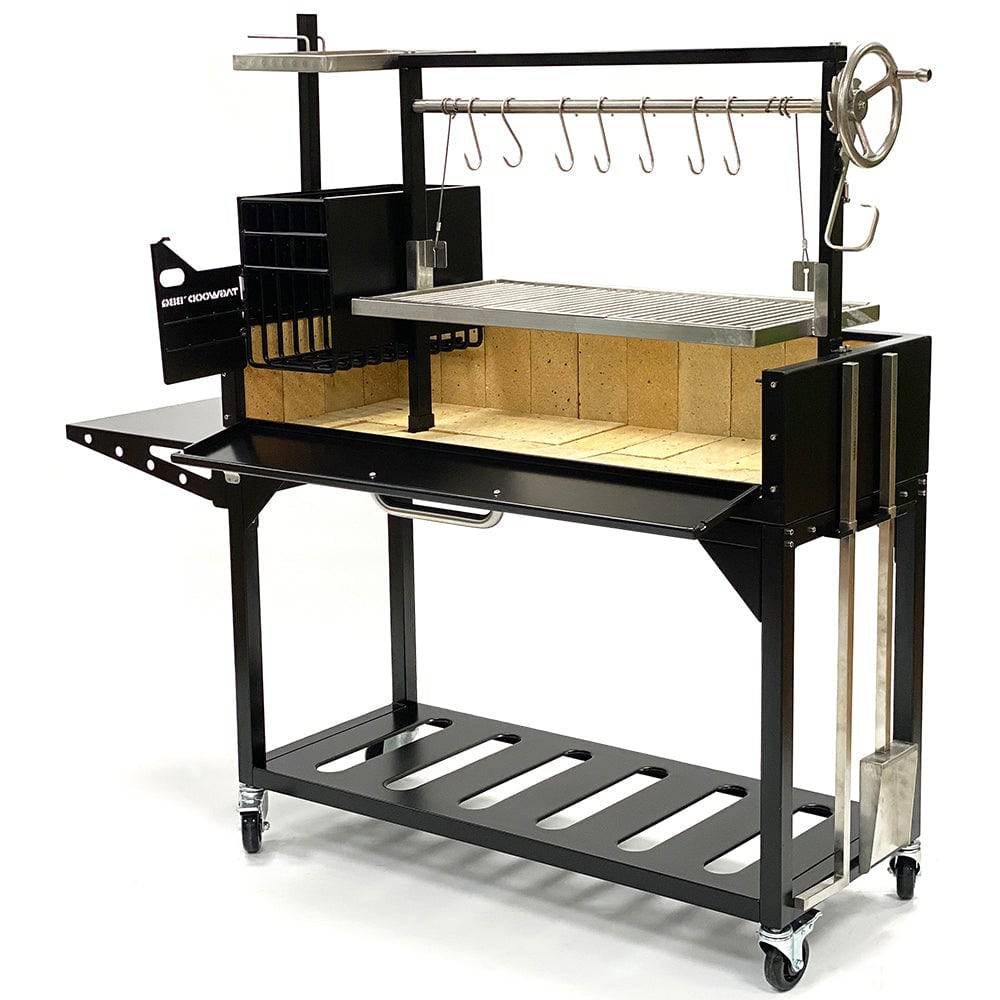 Tagwood BBQ Argentine Santa Maria Wood Fire & Charcoal Gaucho Grill | BBQ03SI-- - TAGWOOD BBQ STORES