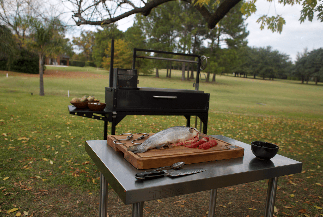 Tagwood BBQ Working table | Stainless steel | BBQ10SS-- - TAGWOOD BBQ STORES