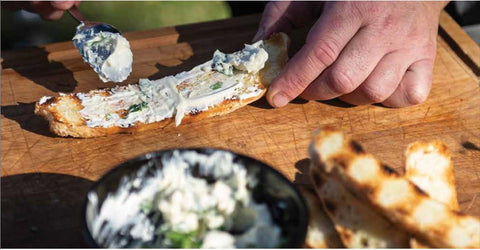 Blue Cheese Cilantro Dip