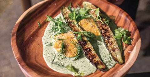 9 - Grilled Cucumber