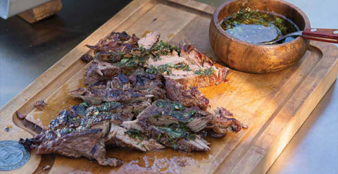 grilled sirloin steak