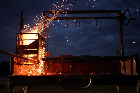 Freestanding Charcoal Grill