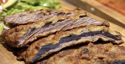 Rib Eye Cap Milanese