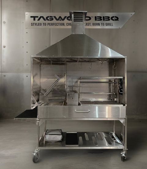 Tagwood BBQ Attachment Built-in Smoke Hood -- ASH08- PRE-ORDER - TAGWOOD BBQ