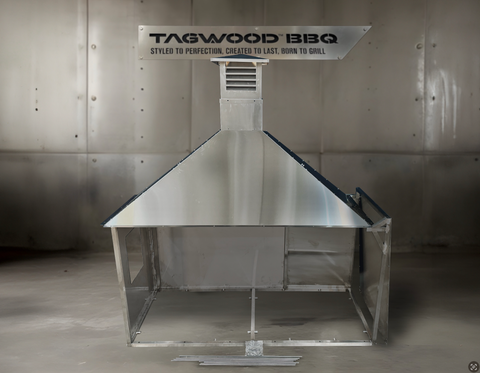 Tagwood BBQ Attachment Built-in Smoke Hood -- ASH08- PRE-ORDER - TAGWOOD BBQ