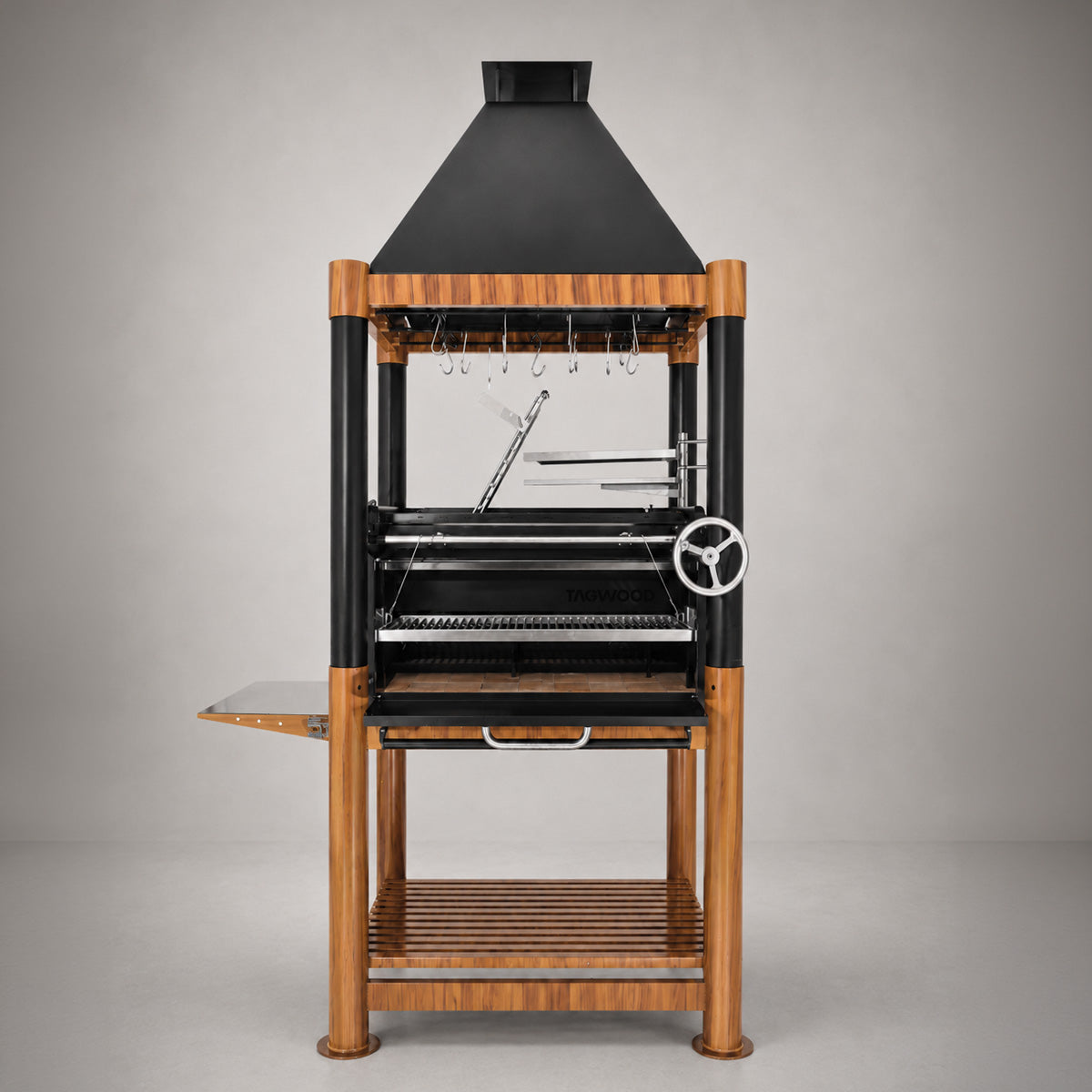 Argentine Charcoal Grill with Firebox Tagwood BBQ02SI – TAGWOOD BBQ