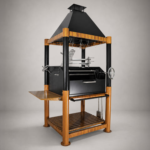 360° Open-Fire Grill Cold-roll steel  TAGWOOD BBQ02SI | Pre-Order