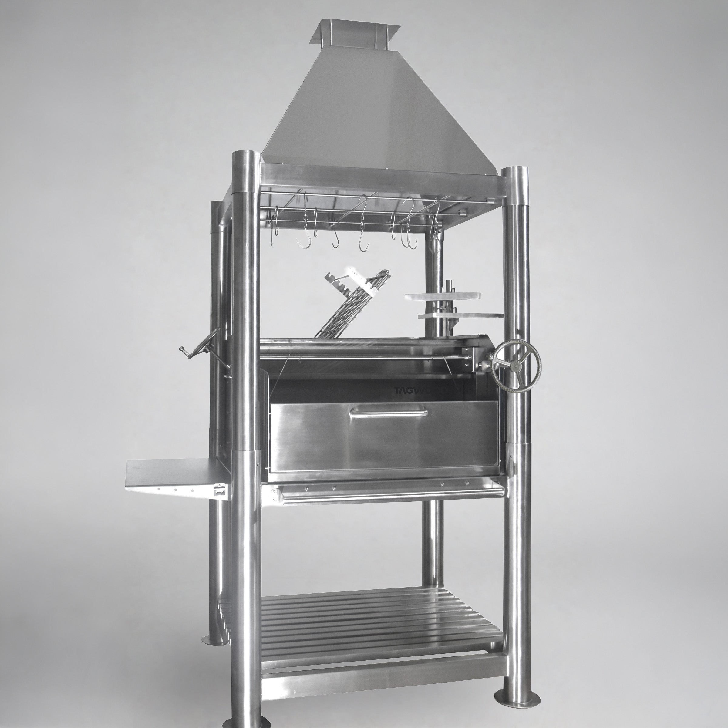 Tagwood BBQ02SS: Pro Grill with 6 Surfaces & Clamp – TAGWOOD BBQ