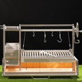 Tagwood BBQ Santa Maria Argentine Wood Fire & Charcoal Gaucho Grill Built in | BBQ05SS-- - TAGWOOD BBQ