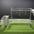 Tagwood BBQ Insert Style Argentine Santa Maria Wood Fire & Charcoal Gaucho Grill without firebricks | BBQ09SS - - TAGWOOD BBQ