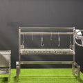 Tagwood BBQ Insert Style Argentine Santa Maria Wood Fire & Charcoal Gaucho Grill without firebricks | BBQ09SS - - TAGWOOD BBQ