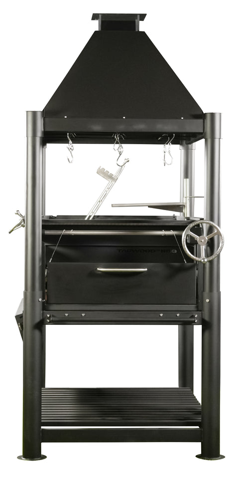 Santa Maria Stainless Steel Grill Tagwood BBQ12SI 360-degree grilling encounter