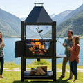 Santa Maria Stainless Steel Grill Tagwood BBQ12SI 360-degree grilling encounter - TAGWOOD BBQ