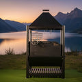 Santa Maria Stainless Steel Grill Tagwood BBQ12SI 360-degree grilling encounter - TAGWOOD BBQ