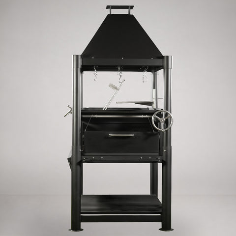 360° Open-Fire Grill Cold-roll steel XL TAGWOOD BBQ12SI