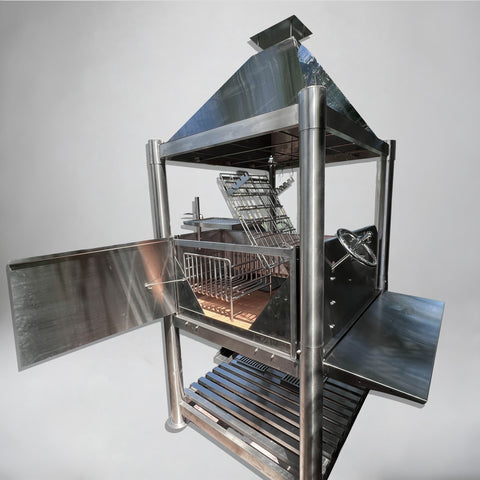 360° Open-Fire Grill 304 Stainless Steel XL TAGWOOD BBQ12SS