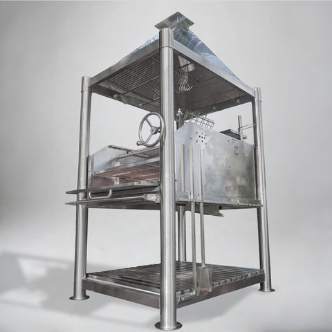 360° Open-Fire Grill 304 Stainless Steel XL TAGWOOD BBQ12SS