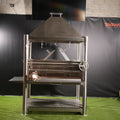 Tagwood BBQ XL Argentine Santa Maria Wood Fire & Charcoal Gaucho Grill all Stainless Steel | BBQ22SS - TAGWOOD BBQ