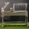Premium XL Stainless Steel Charcoal Grill Tagwood BBQ26SS - 2600 sq. in. of Grilling Space - TAGWOOD BBQ